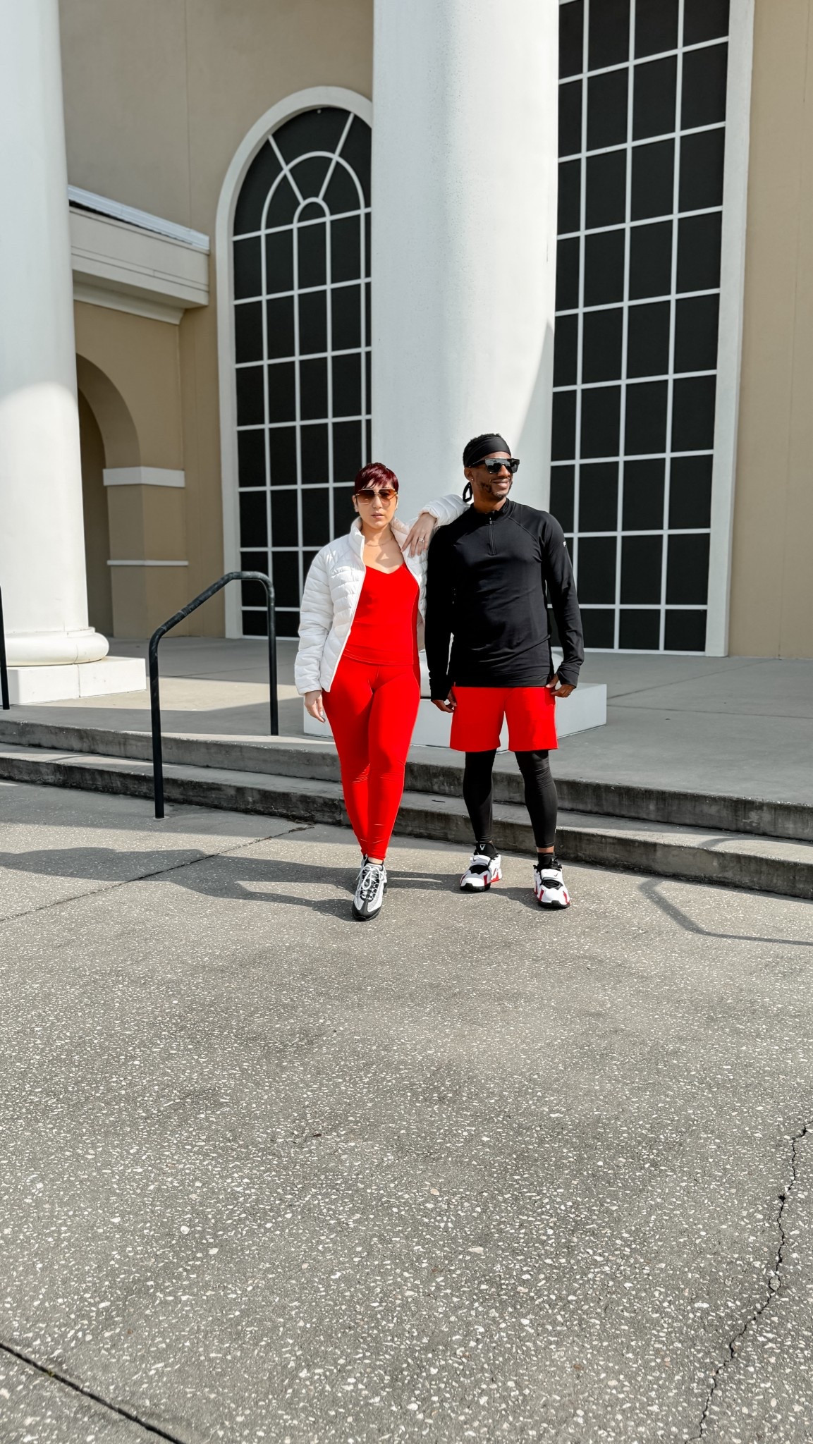 Matching athleisurewear with hubby from Fabletics  

#LTKootd #LTKfitnessgoals #LTKActive