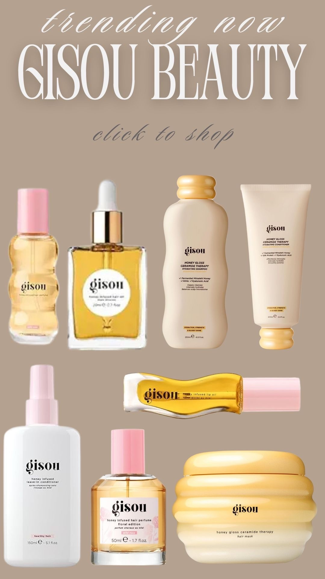 💛 Trending now: Gisou beauty 💛
✨
#gisou #beautytrending #haircarefavorites #selfcarefinds #ltkbeauty #glowup

#LTKBeauty