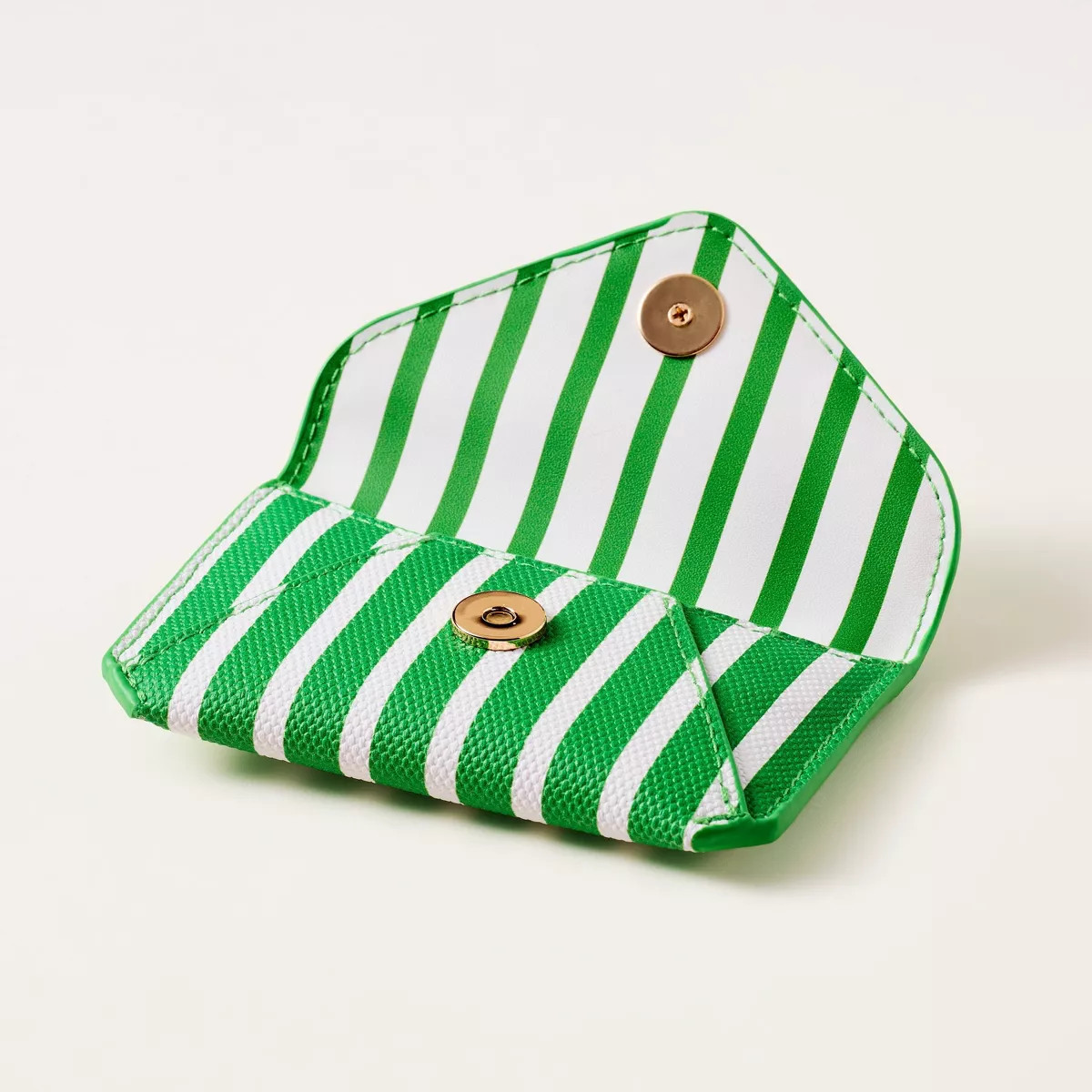Stripe Envelope Card Case - kate spade new york x Target Green/White | Target