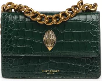 Shoreditch Small Croc Embossed Leather Crossbody Bag | Nordstrom
