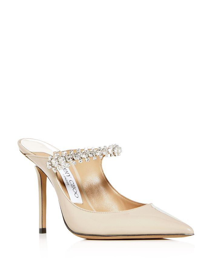 Jimmy Choo Women's Bing 100 Embellished High-Heel Mules Shoes - Bloomingdale's | Bloomingdale's (US)