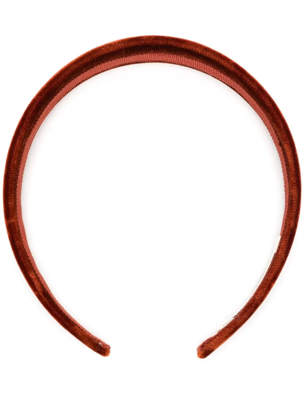 velvet-effect wide headband | Farfetch Global
