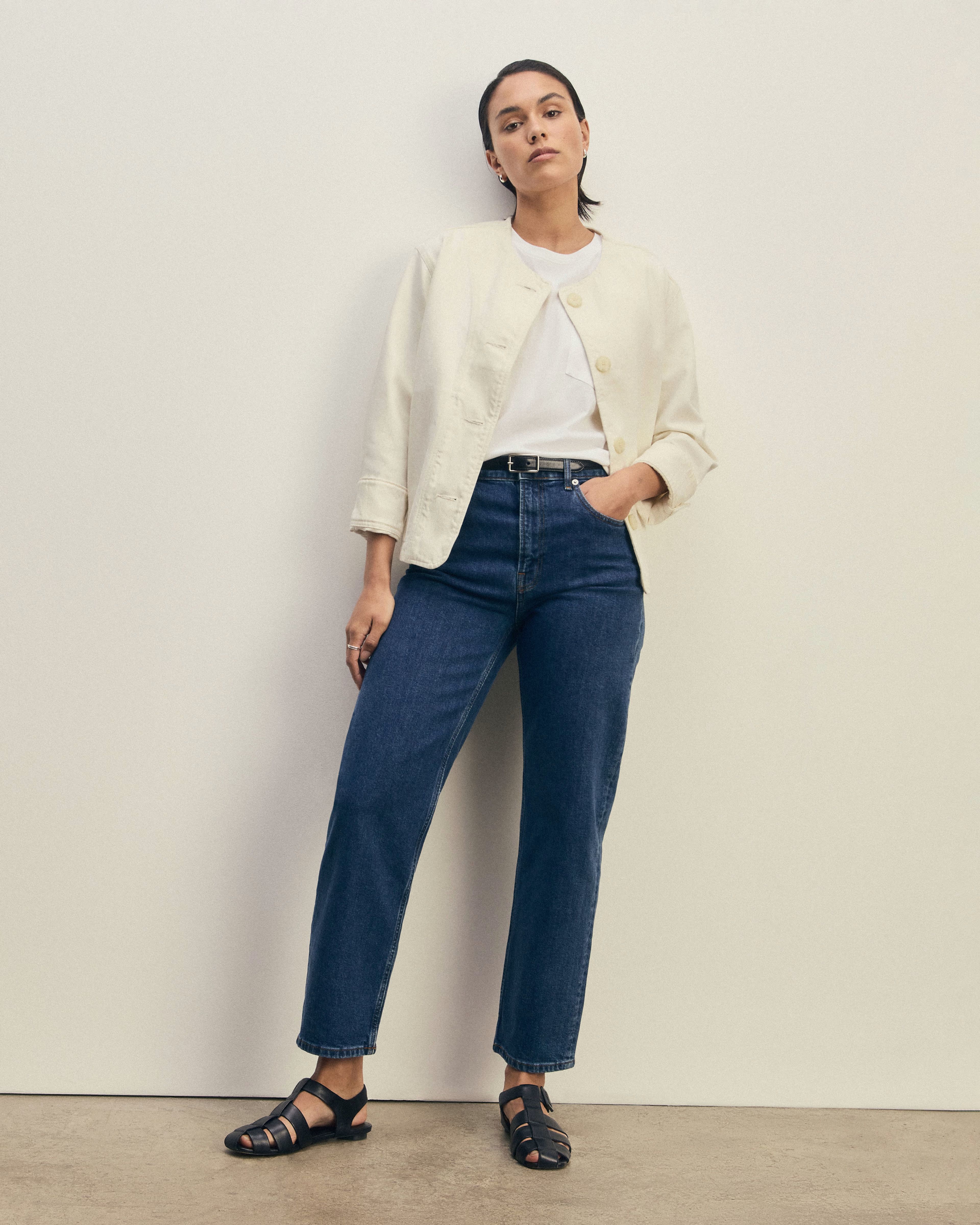 The Organic Cotton Box-Cut Tee | Everlane