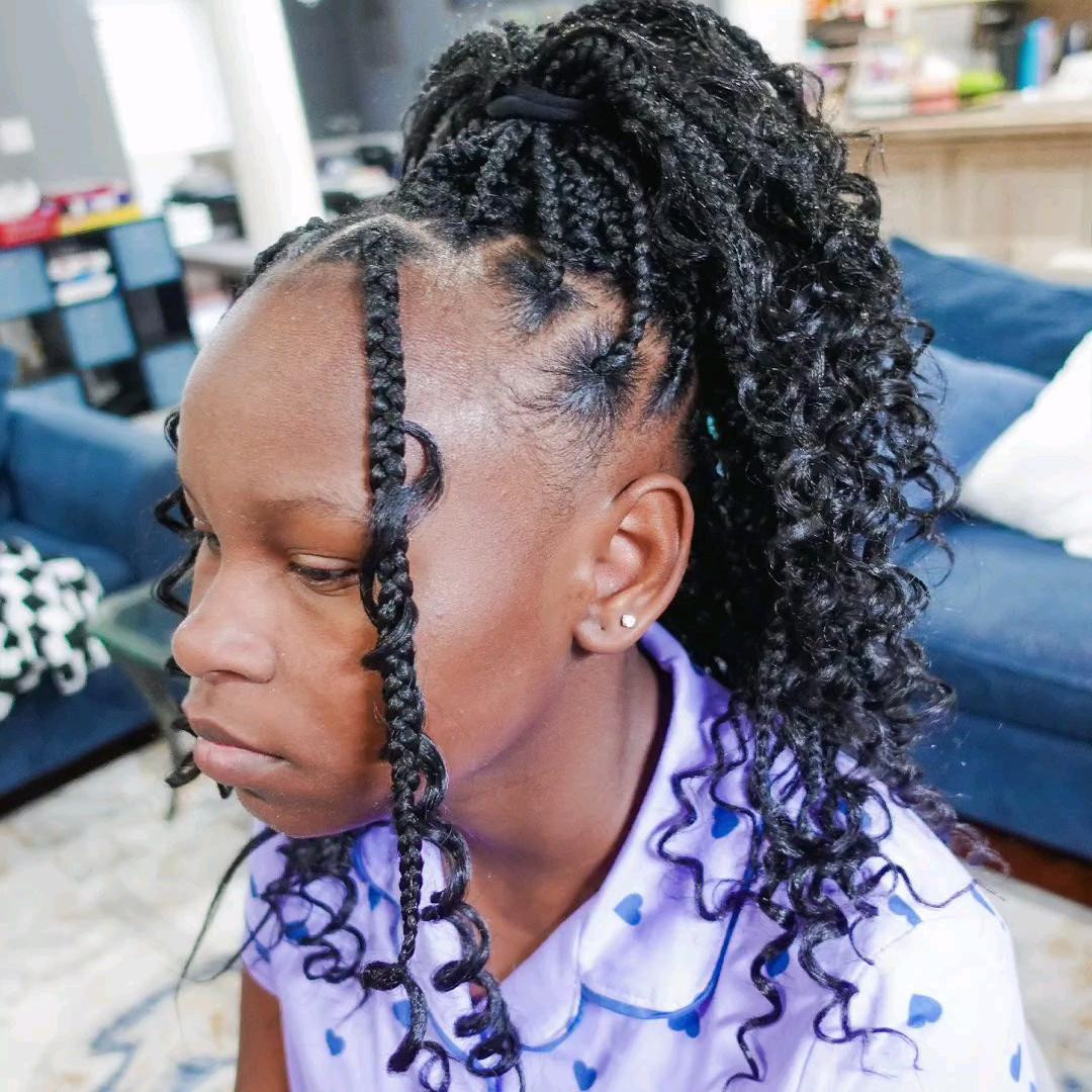 Kids Boho Braids! Here's products used for this style.

#LTKKids