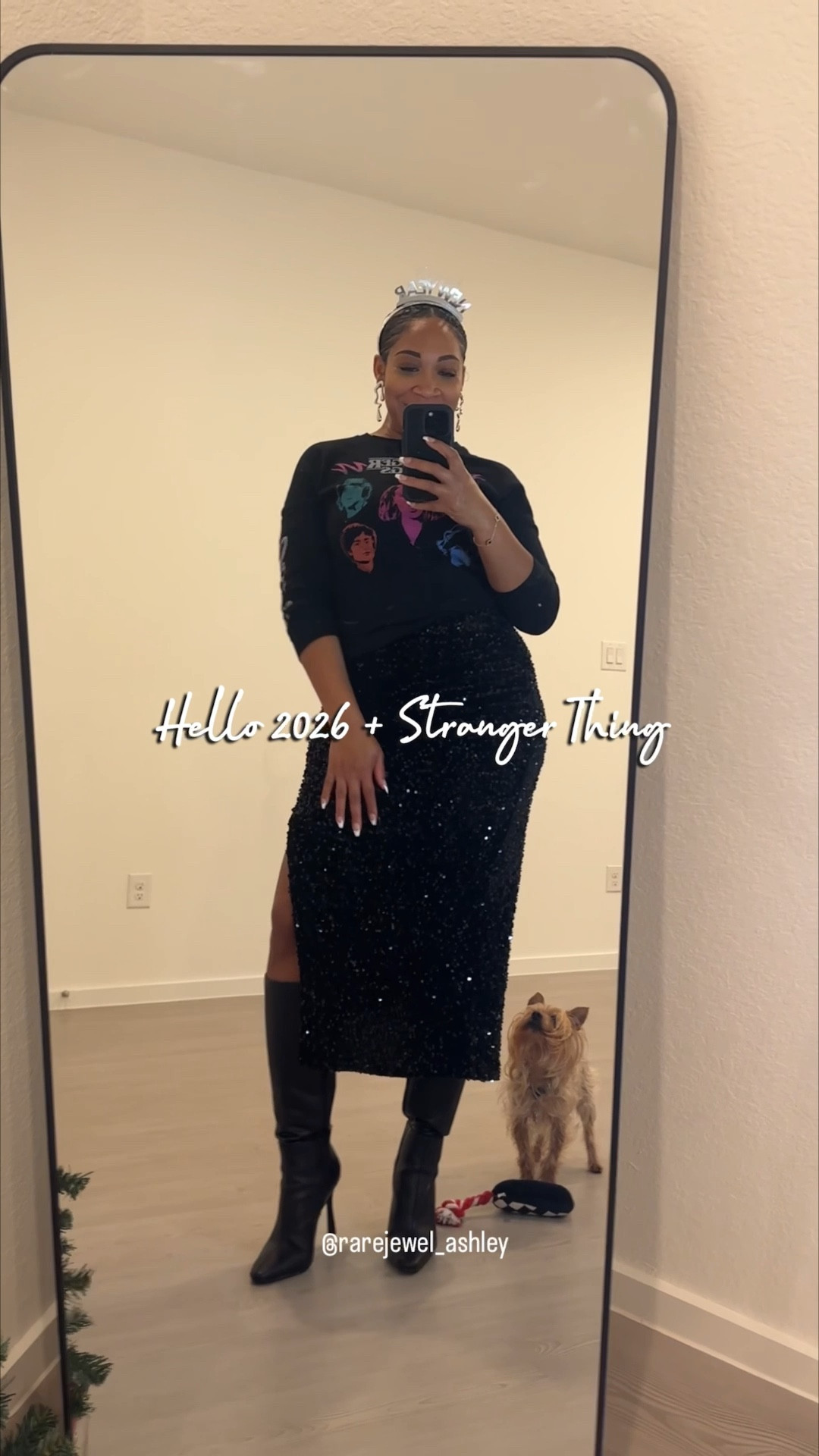 Hello 2026 ✨ The Golden Year

Hashtags:
#walmartpartner #walmartfinds #styleinspo #outfitinspo #newyear #hello2026 #happynewyear #myootd #whatiwore #ootd #lotd #st5 #strangerthings5 #netflix #tvshow #trending

#LTKootd #LTKdayinmylife