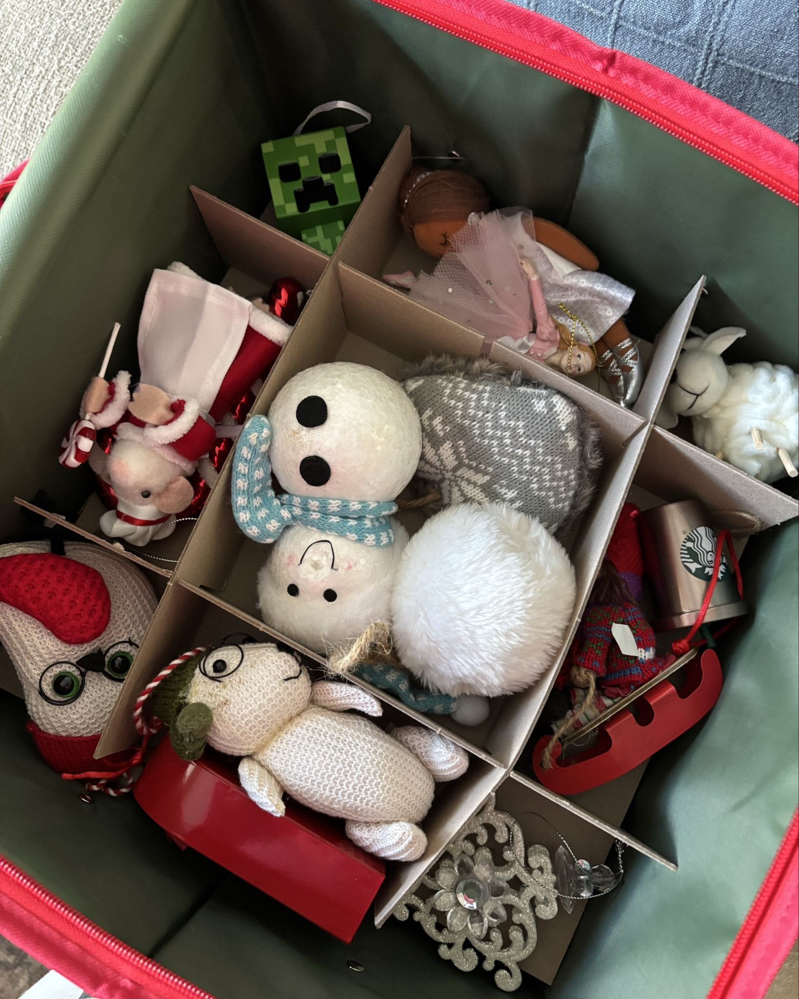 Christmas ornaments organizer - keeps everything into place and looking great! 

#LTKFindsUnder50 #LTKSeasonal #LTKHome