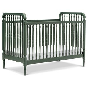 Million Dollar Baby Liberty Wood 3-in-1 Convertible Crib in Forest Green | Cymax