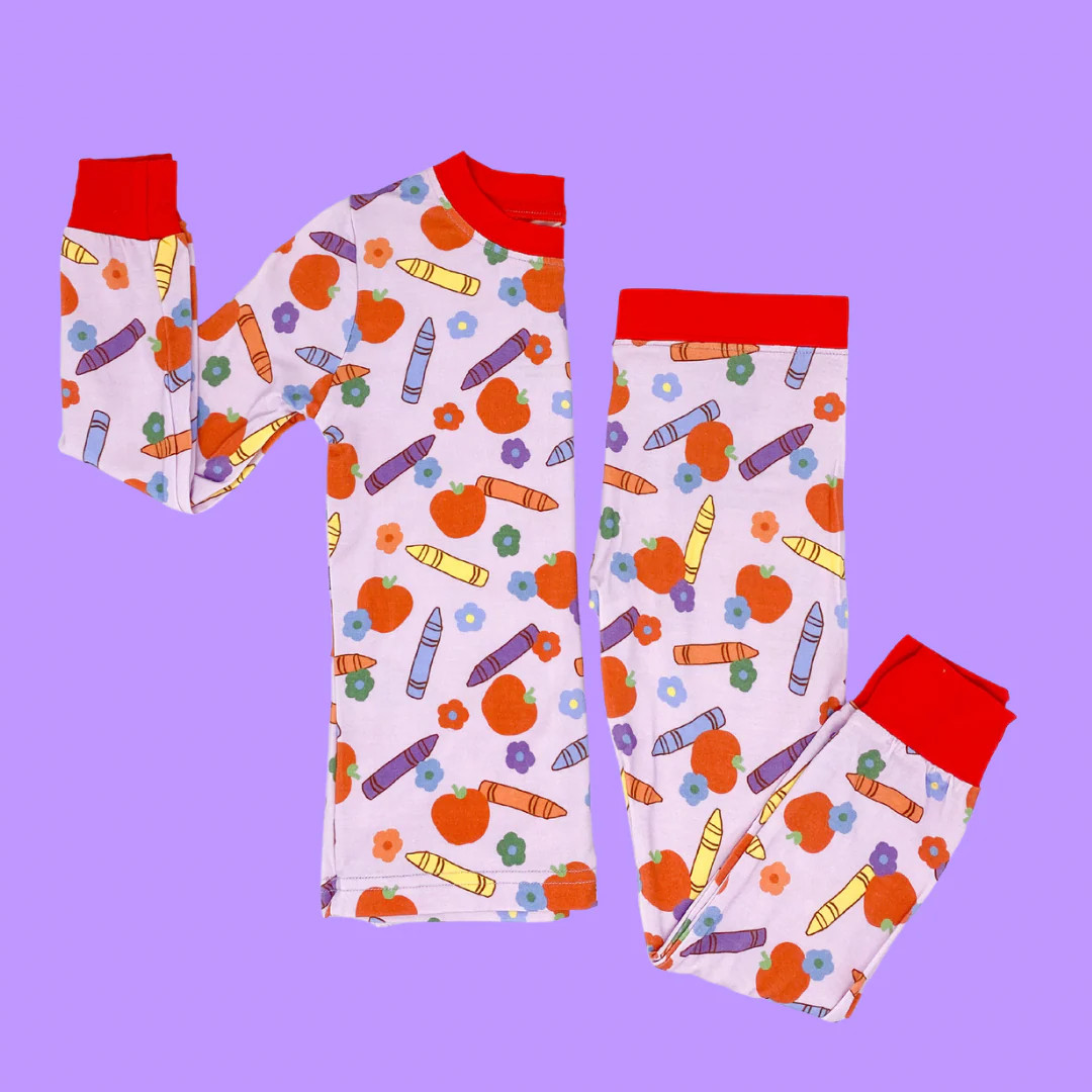 Back to School PJ Set | Poppy Kids Co