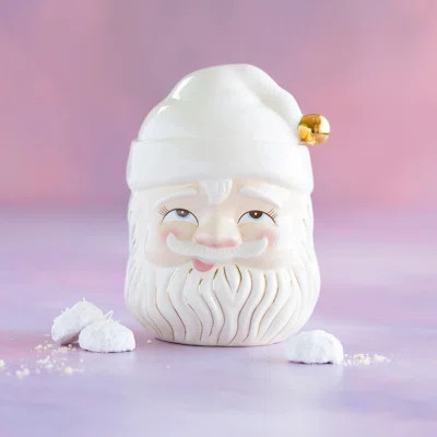 Papa Noel Cookie Jar, Ceramic, 12” | Wayfair North America