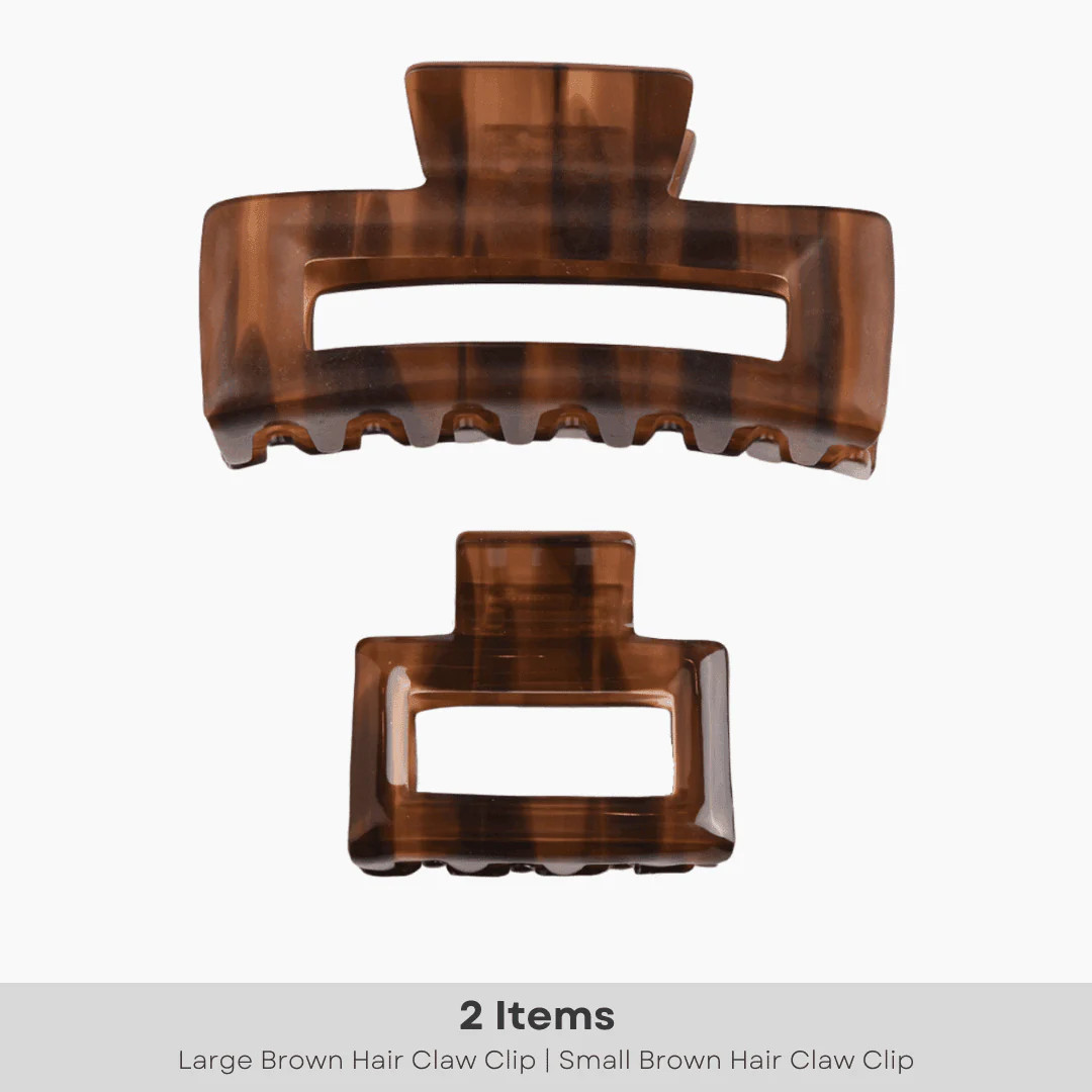 Brown Hair Claw Bundle | Bombay Hair