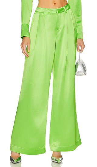 Pauletta Pant in Lime Punch | Revolve Clothing (Global)