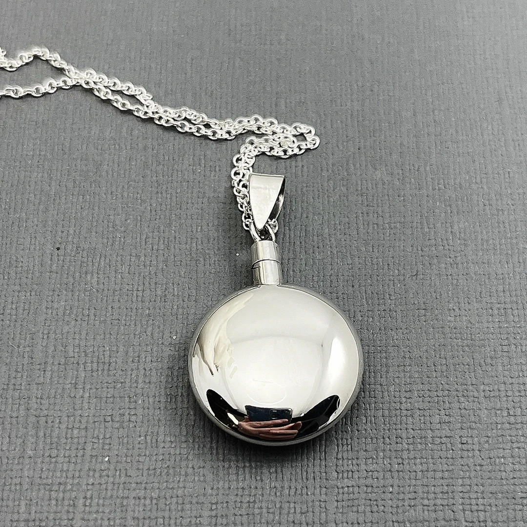 Sterling Silver Perfume necklace. Aromatherapy Essential oil. Perfume bottle with dabber. | Etsy (US)