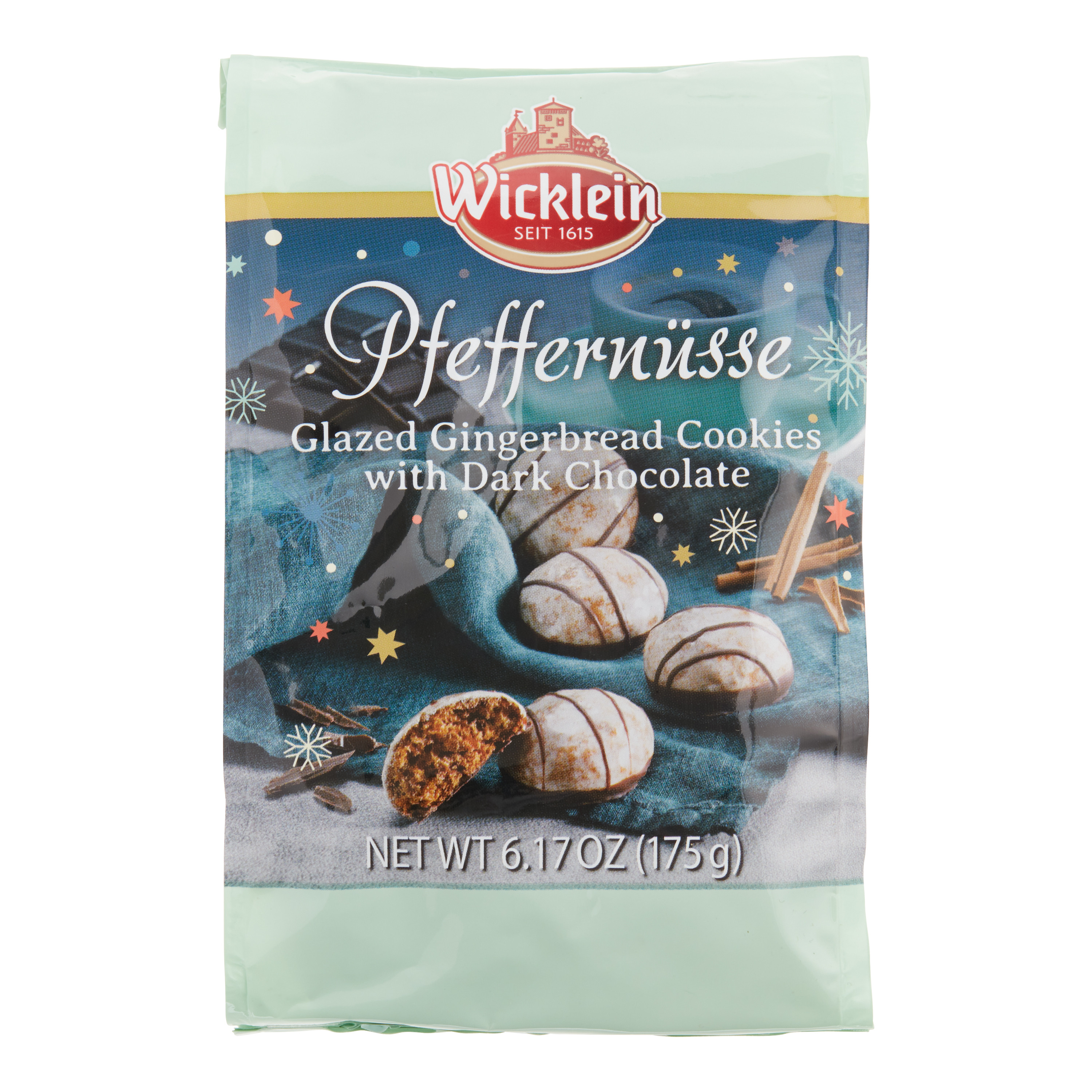 Wicklein Dark Chocolate Pfeffernusse Gingerbread Cookies | World Market