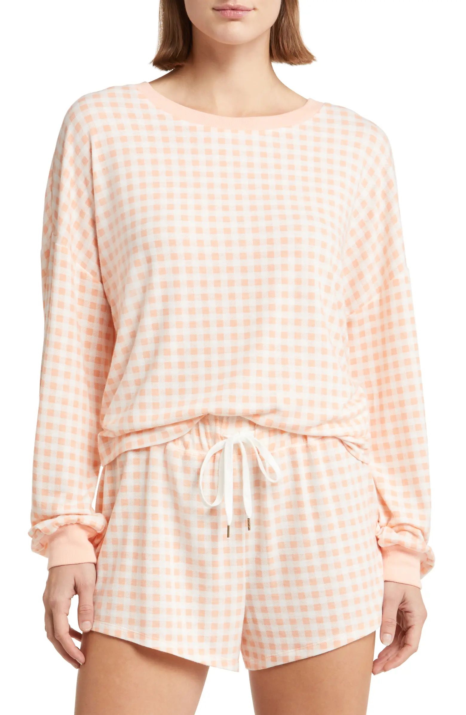 Star Seeker Brushed Jersey Short Pajamas | Nordstrom