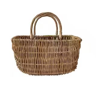 Large Natural Willow Tote Basket by Ashland® | Michaels Stores