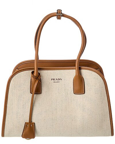 Medium Canvas & Leather Tote | Gilt & Gilt City