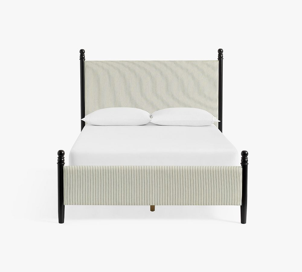 Chris Loves Julia Modern Traditional Bed | Pottery Barn (US)
