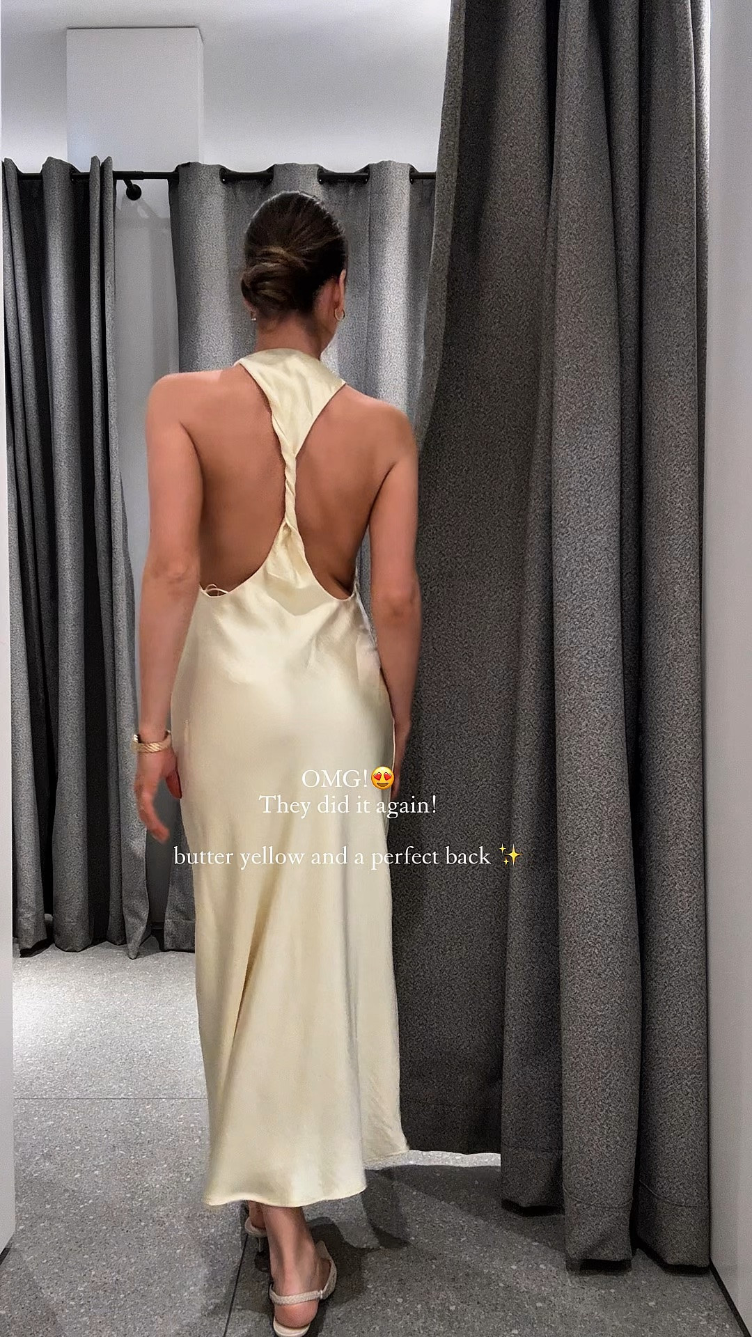 Completely obsessed with this butter yellow dress ✨🍦

My usual size is XS/S (34/36). I’m wearing a size S (36) in the dress. I recommend sizing up for a more comfortable fit. My shoe size is 38.5, and I’m wearing size 39 heels.
#LTKdress #LTKdatenight #LTKsummer #LTKsummerdress

#LTKootd
