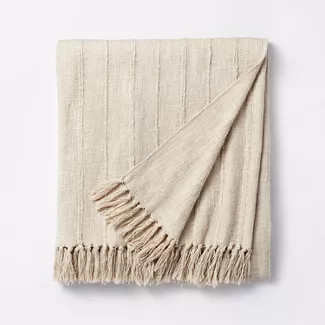 60"x86" Oversized 100% Cotton Bed Throw - Threshold™ designed with Studio McGee | Target