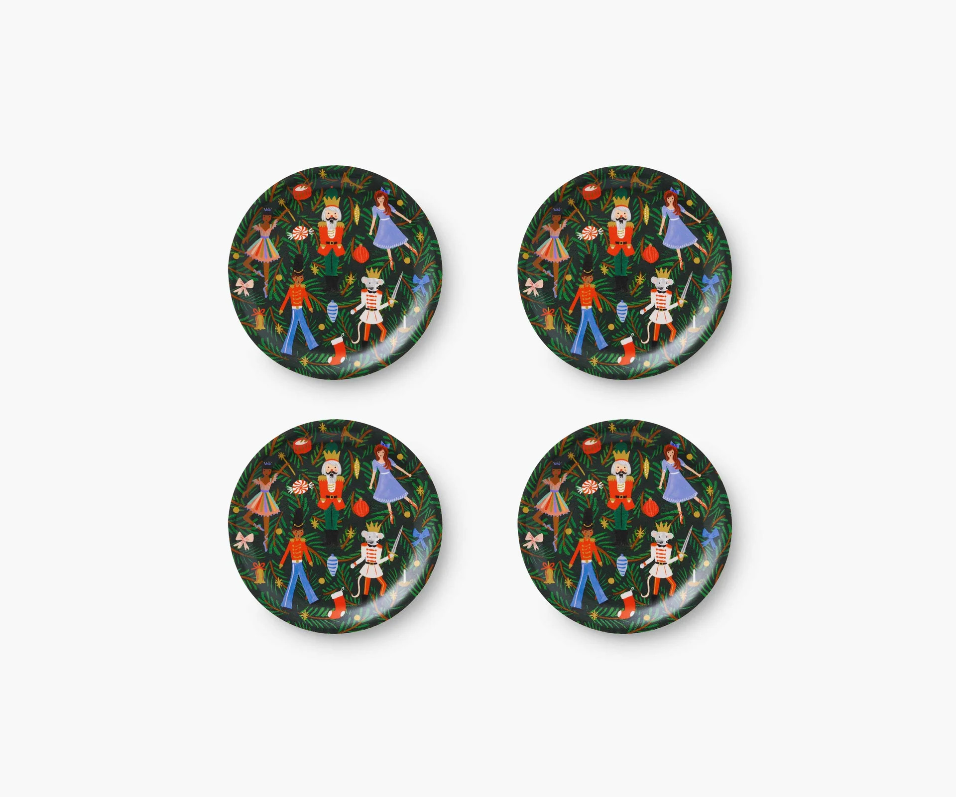 Holiday Coaster Set - Nutcracker | Rifle Paper Co.