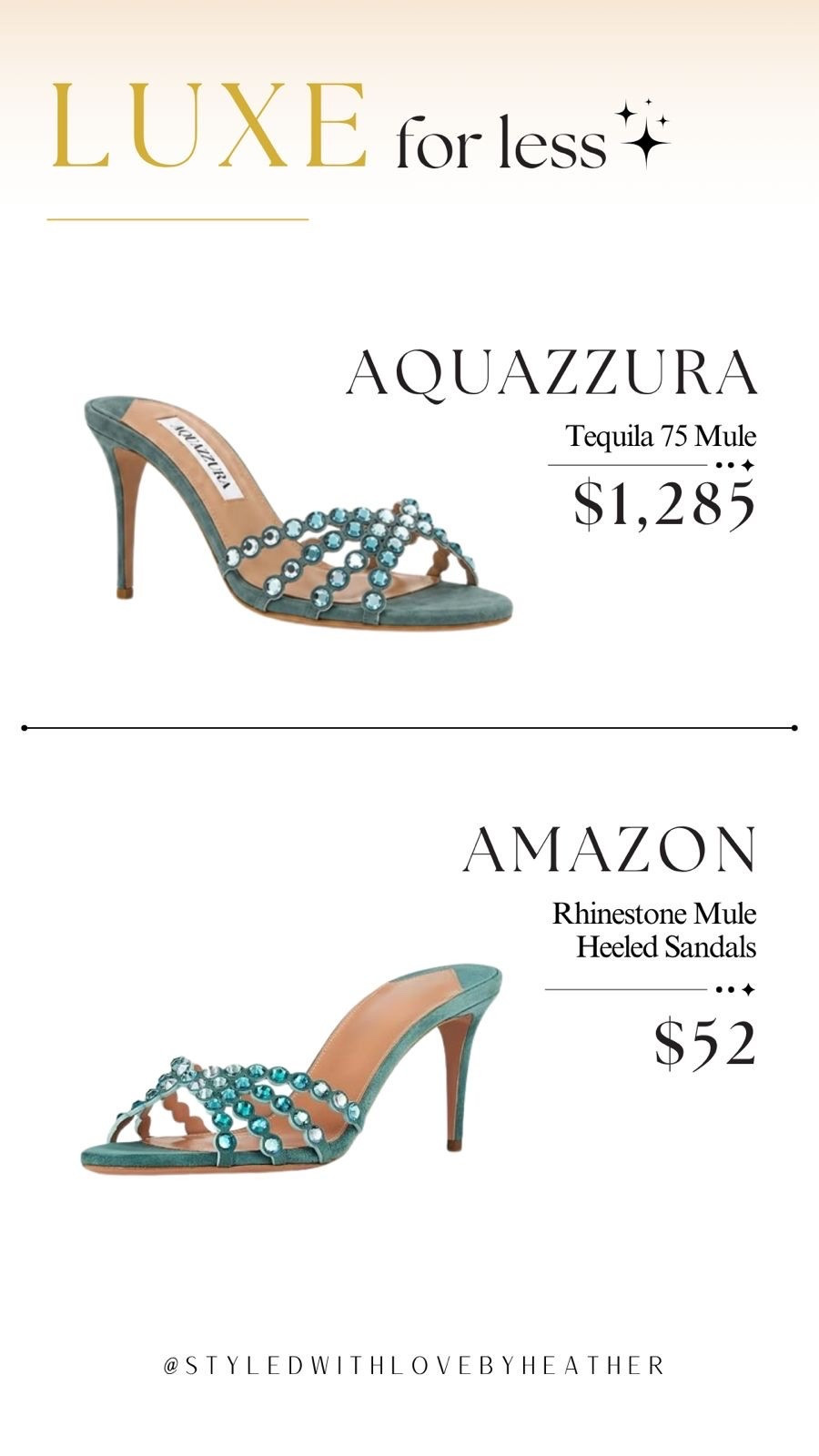 These $52 heels are giving Aquazzura for a fraction of the price. 💎✨

Why spend $1,285 when you can get the same luxe look for just $52? Save this steal and follow for more luxe-for-less designer finds!

 

 #LTKootd #LTKstorytime #LTKvlog