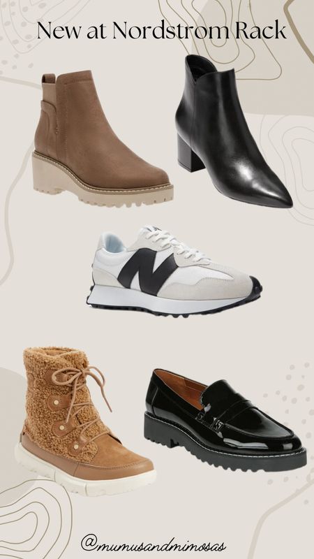 New at Nordstrom rack shoes edition. Boots, booties, sleep snow boots, winter boots, loafers, new balance sneakers. 

#LTKshoecrush #LTKHoliday #LTKfindsunder100