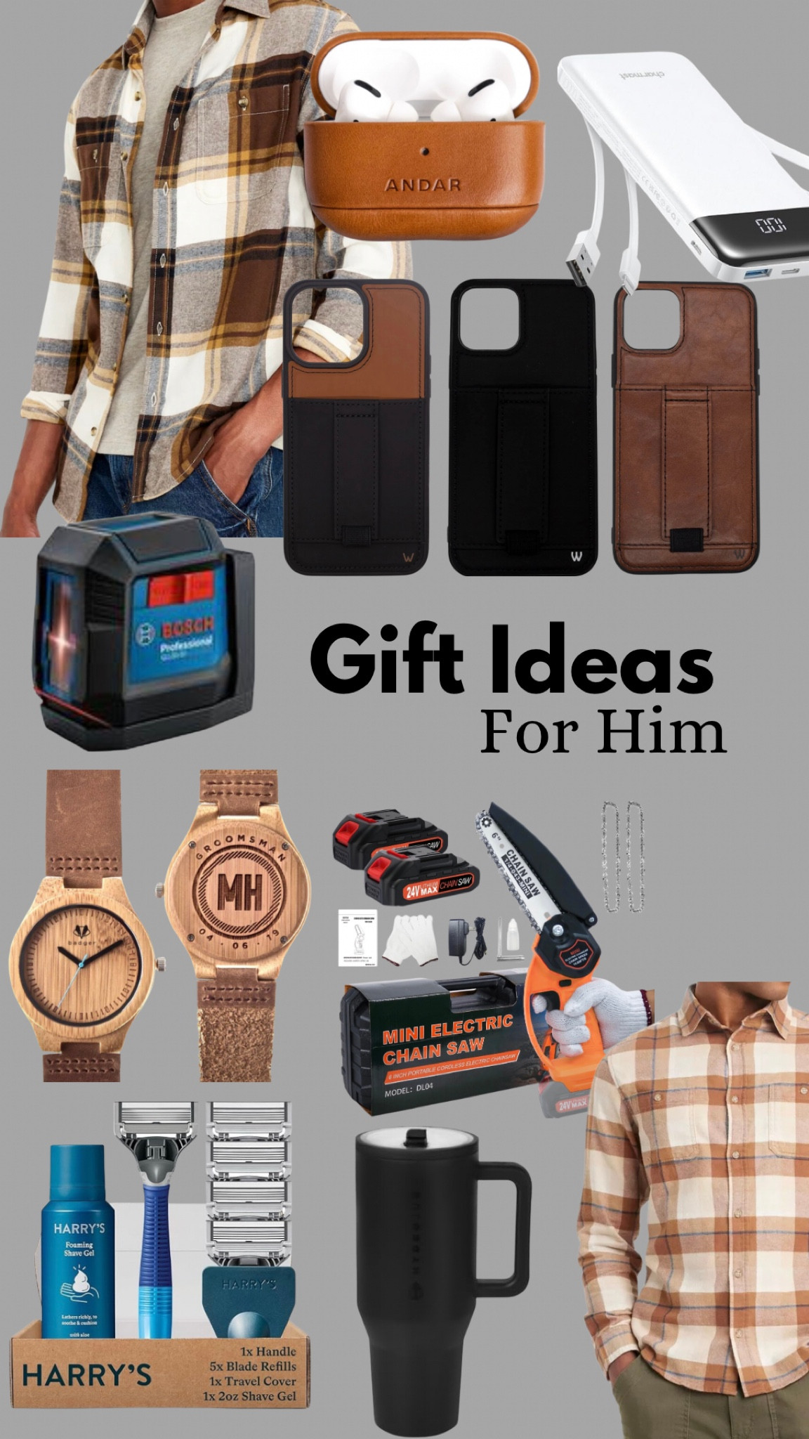 My hubby has and loves all of these items! ❤️