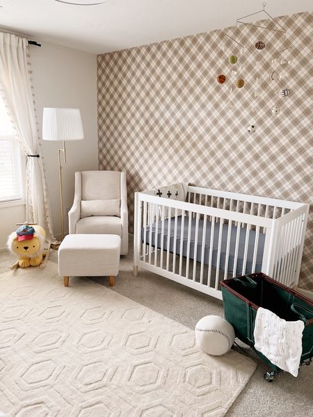 I love this room- the wallpaper made such a difference! It’ll age well with little man too! 

#LTKkids #LTKhome #LTKfamily