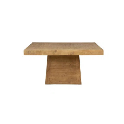 Kellsy 60" Wide Reclaimed Pine Dining Table, Natural | Wayfair North America