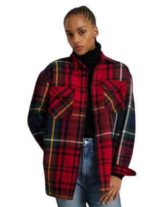 Cotton Plaid Workshirt | Bloomingdale's (US)