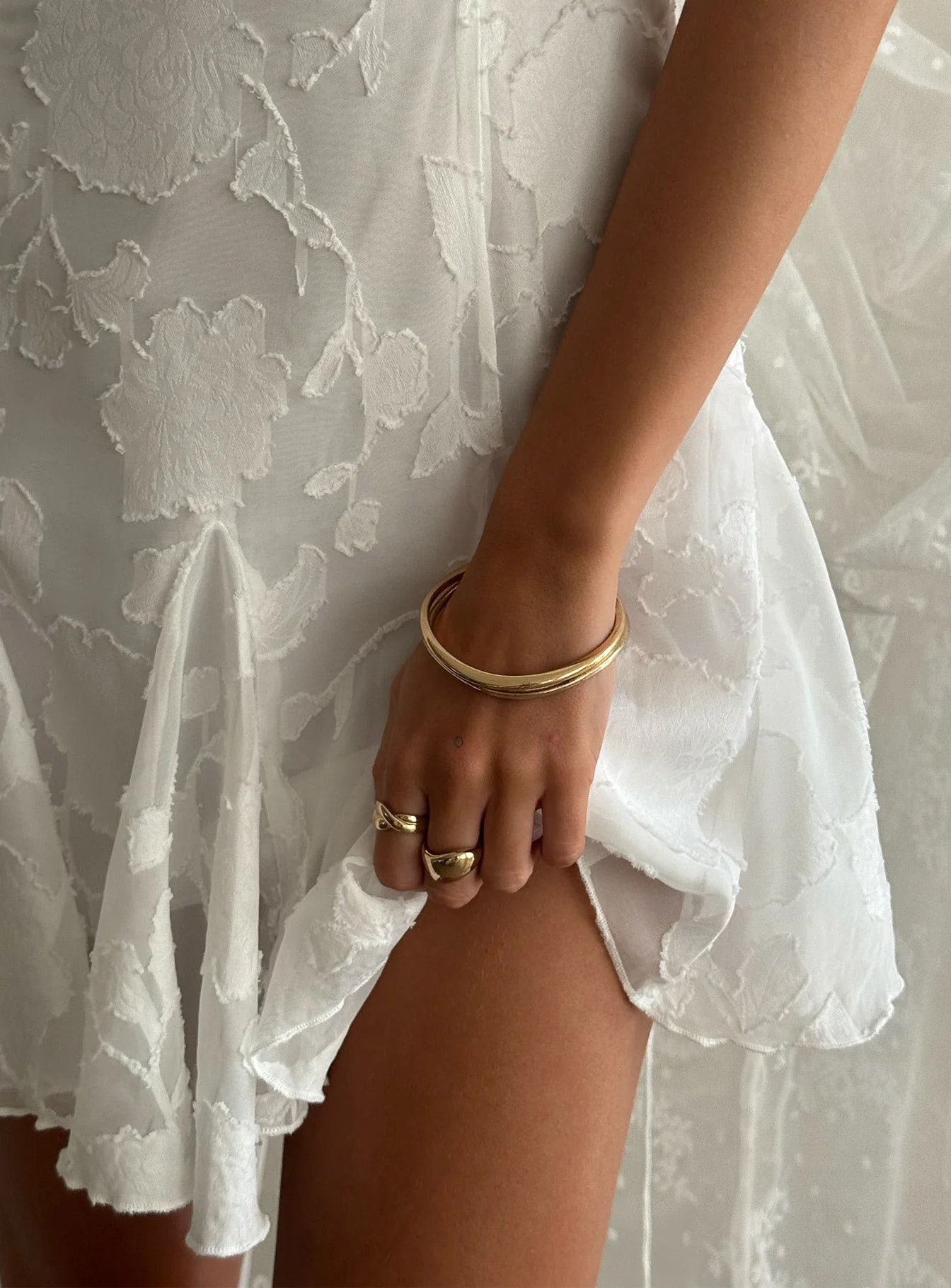 Kelsie Bracelet Pack Gold | Princess Polly AU