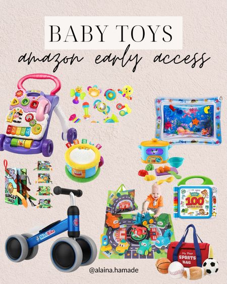Baby toys on Amazon Prime Day! #babytoys #kidstoys

#LTKfamily #LTKsalealert #LTKbaby