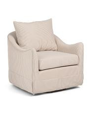 31.5x30 Ally Striped Swivel Chair | Home | TJ Maxx | TJ Maxx