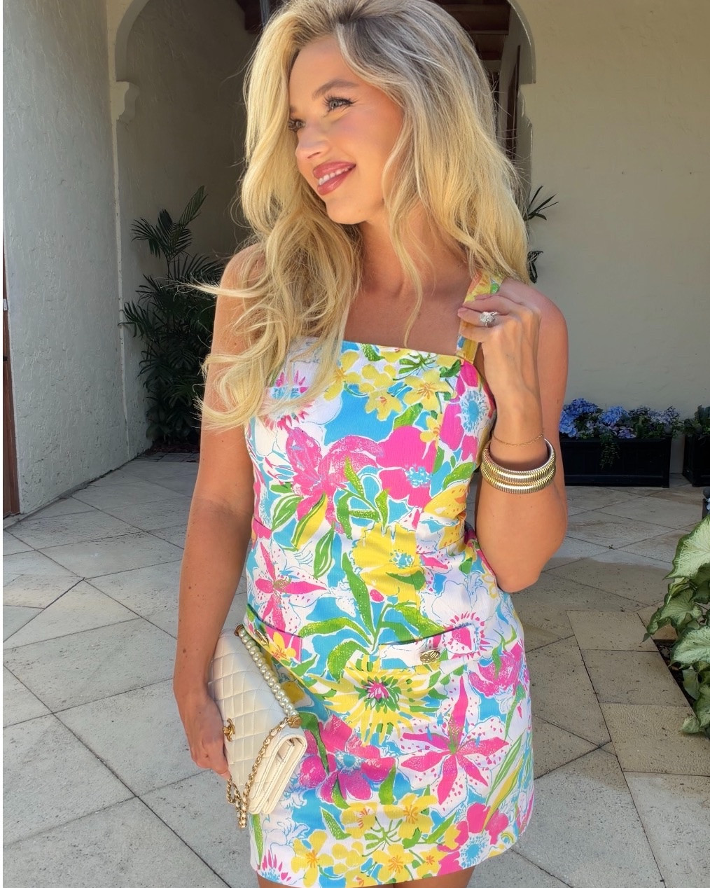 My first Lilly Pulitzer piece, am I officially a Palm Beacher now? 🌴 💗