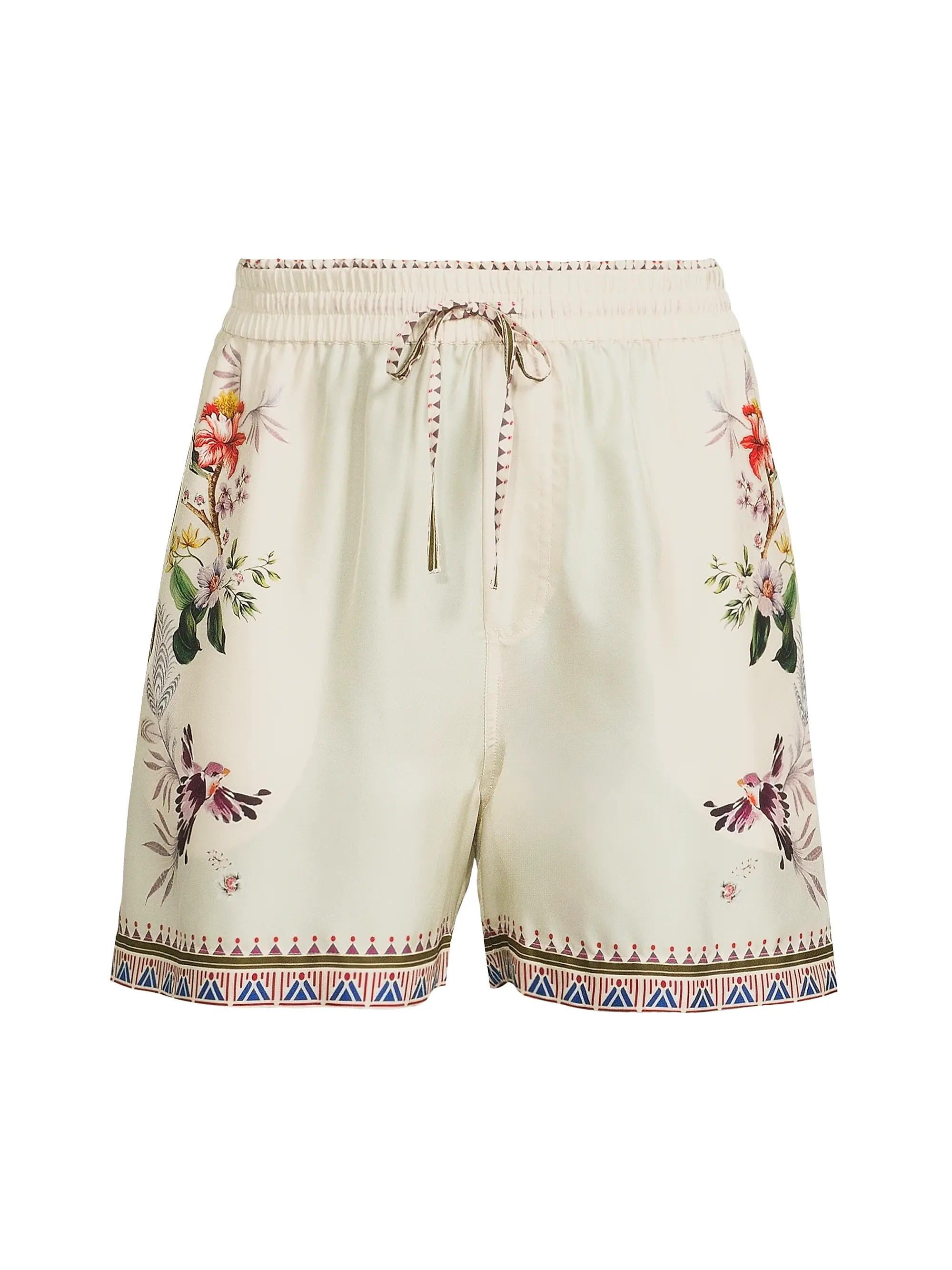 Johnny Was Mayvis Willah Drawstring Shorts | Saks Fifth Avenue | Saks Fifth Avenue