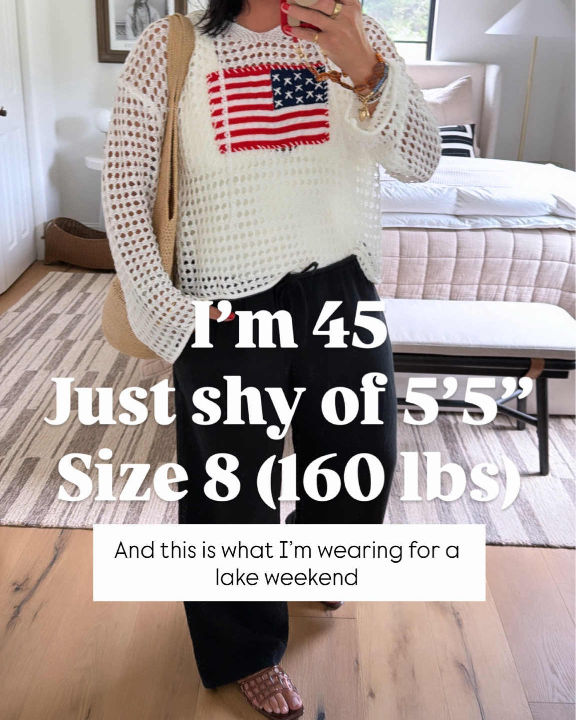 I’m 45, just shy of 5’5”, a size 8 (160 lbs), and this is exactly what I’m wearing for a lake weekend. Think easy layers, comfortable sandals, flattering swimsuits, breezy cover-ups, and casual outfits that look put together without trying too hard.

#LTKMidsize #LTKSwim #LTKOver40
