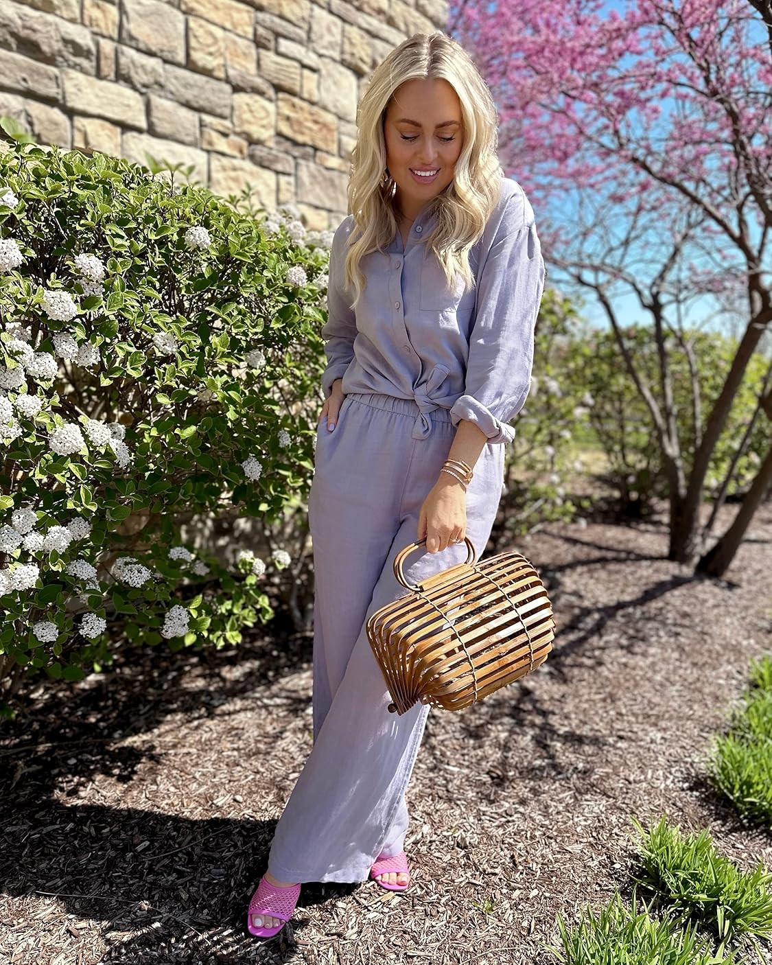 The Drop Women's India Relaxed Linen Loose-Fit Shirt | Amazon (US)