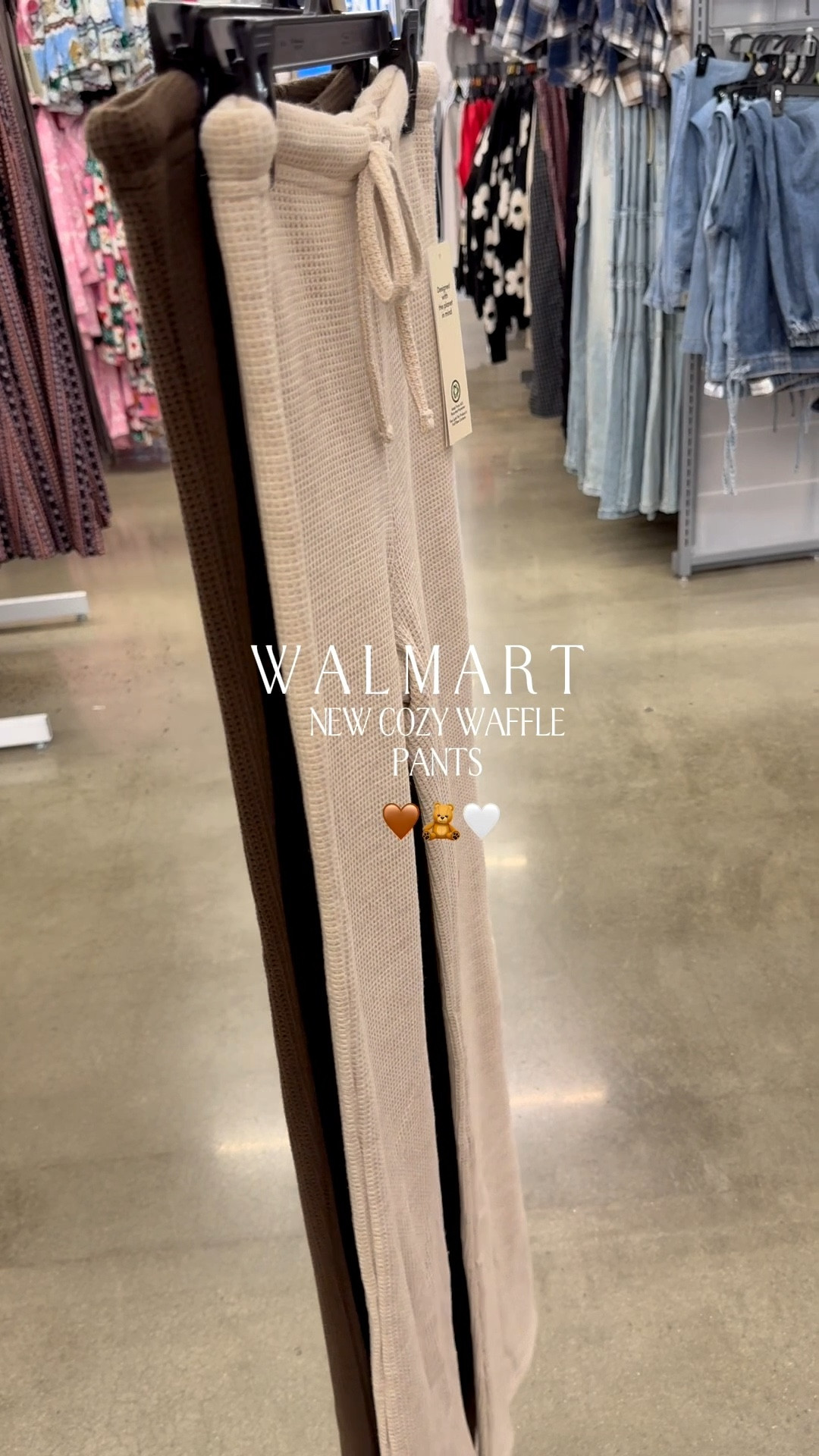 new cozy waffle pants! #walmart #walmartfinds #cozy #comfystyle #ootd #ootdinspo

#LTKFindsUnder50 #LTKStyleTip