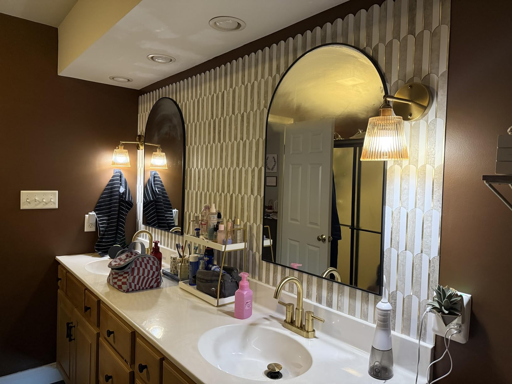 Vamos Tile Peel and Stick Backsplash Seamless Tile,10 Sheets Stick on Backsplash for Kitchen & Ba... | Amazon (US)