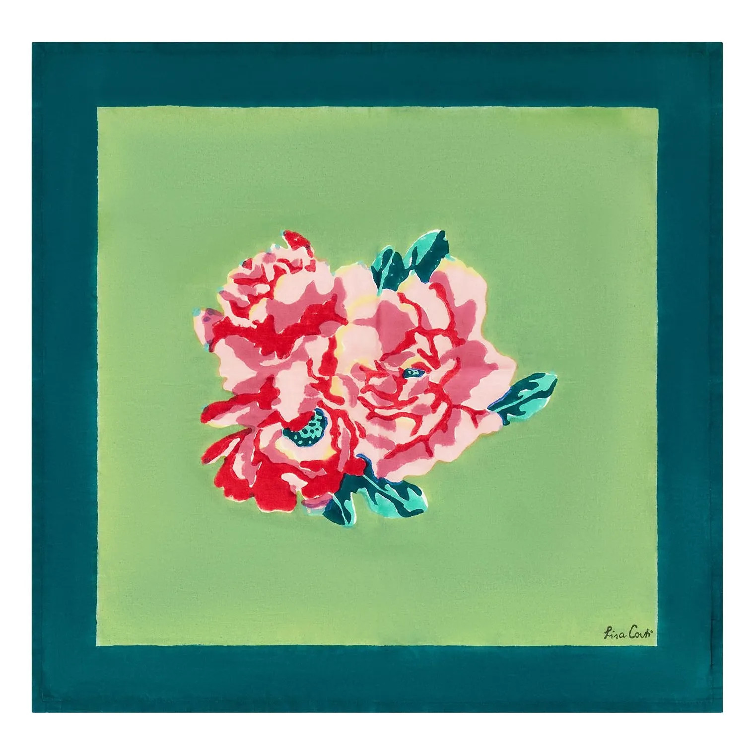 Napkin Nina | Green water | Smallable