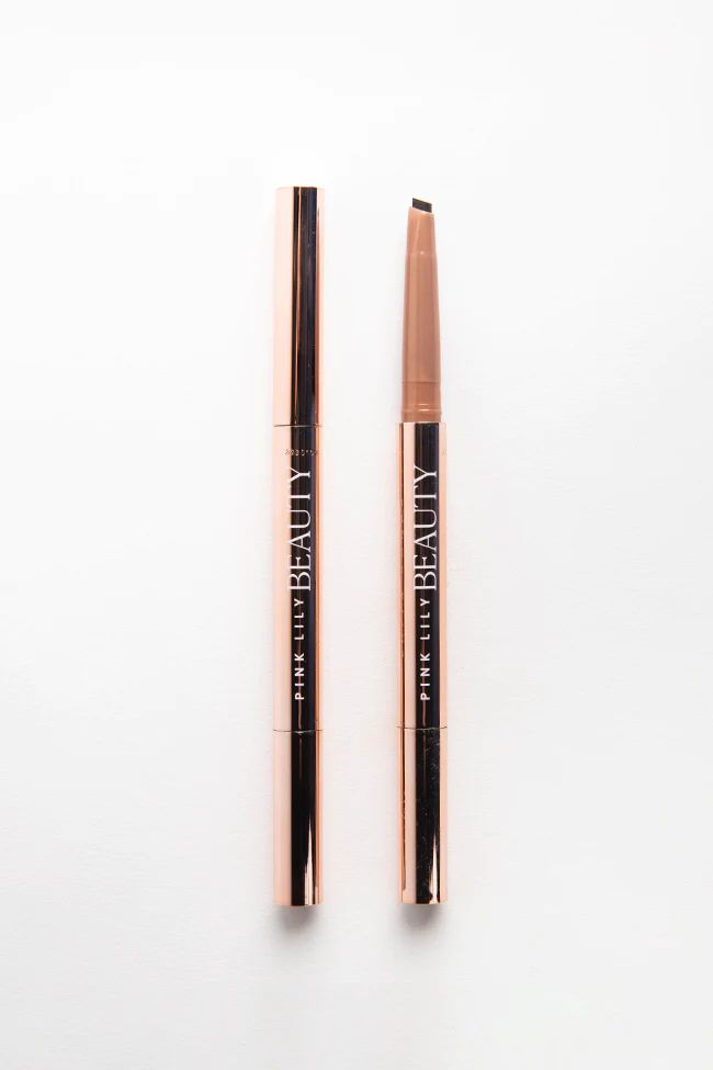 Pink Lily Beauty Fully Yours Brow Pomade Pencil - Deep Brown | Pink Lily
