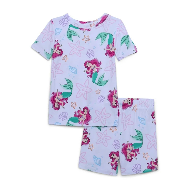 Character Toddler Tee and Shorts Viscose Pajama Set, 2-Piece, Sizes 12M-5T | Walmart (US)