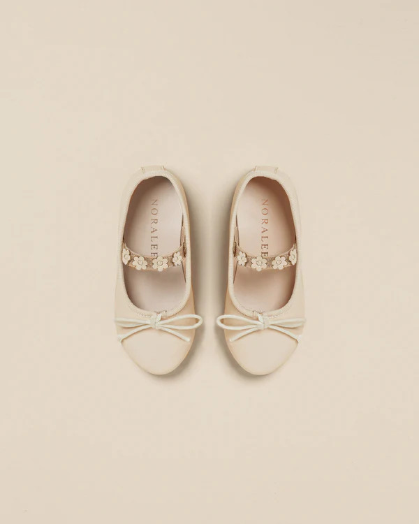 clara ballet flats | natural | Noralee