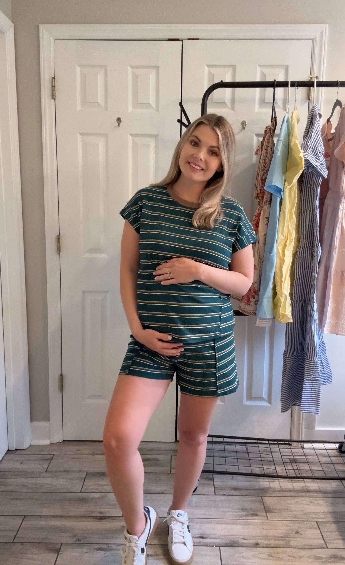 Another Amazon spring summer set outfit inspo, mom outfits style
Barrel pants 
Loungewear 
Vacation
Comfortable 

These are all bump friendly - 25 weeks pregnant in this, sized up to a medium! 

Skirts 
Skorts 
Shorts

#LTKBump #LTKPetite #LTKmomlife

#LTKmomlife #LTKPetite #LTKBump