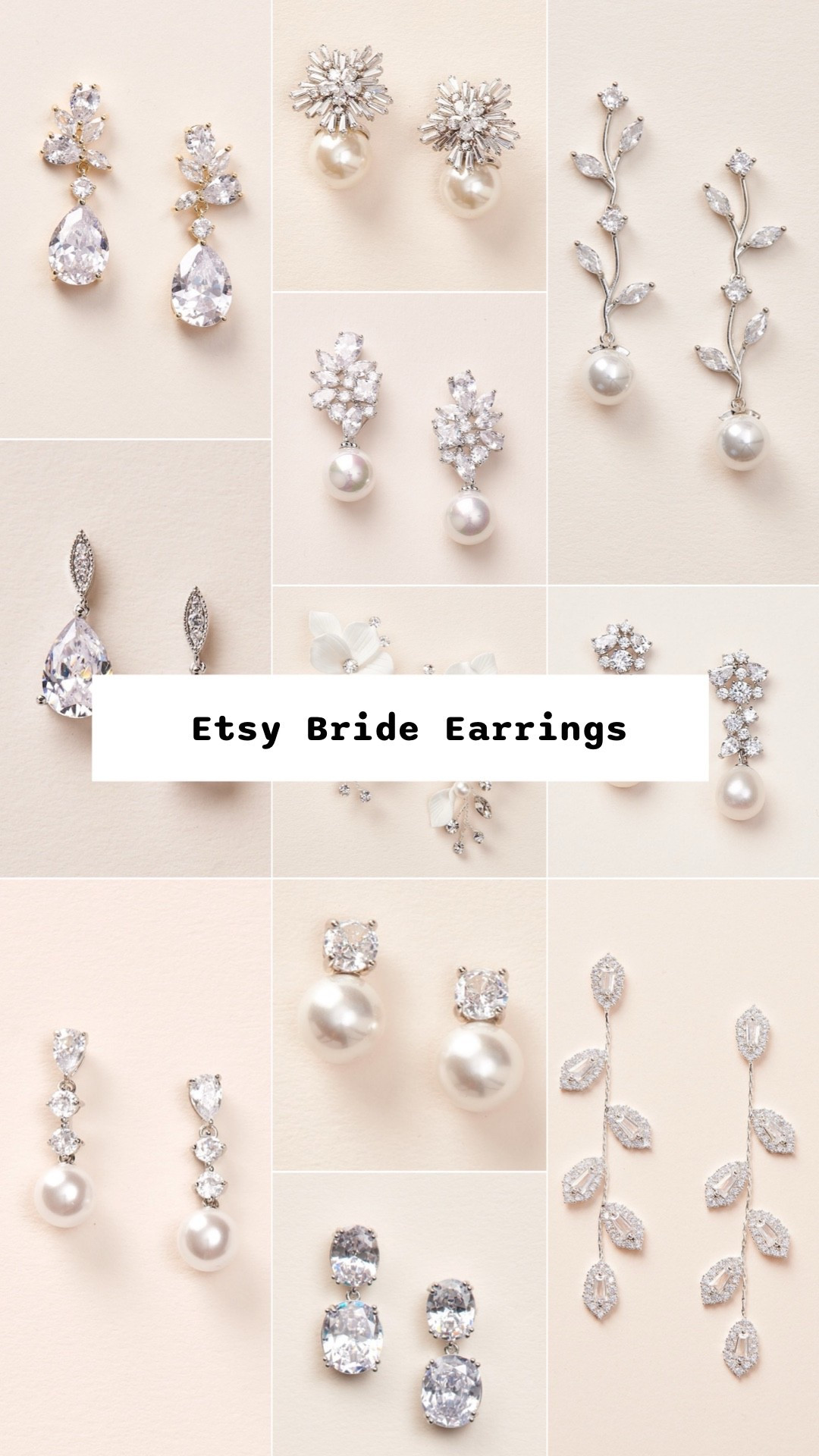 Affordable Etsy bridal wedding earrings. All under $100.

#LTKWedding #LTKSeasonal