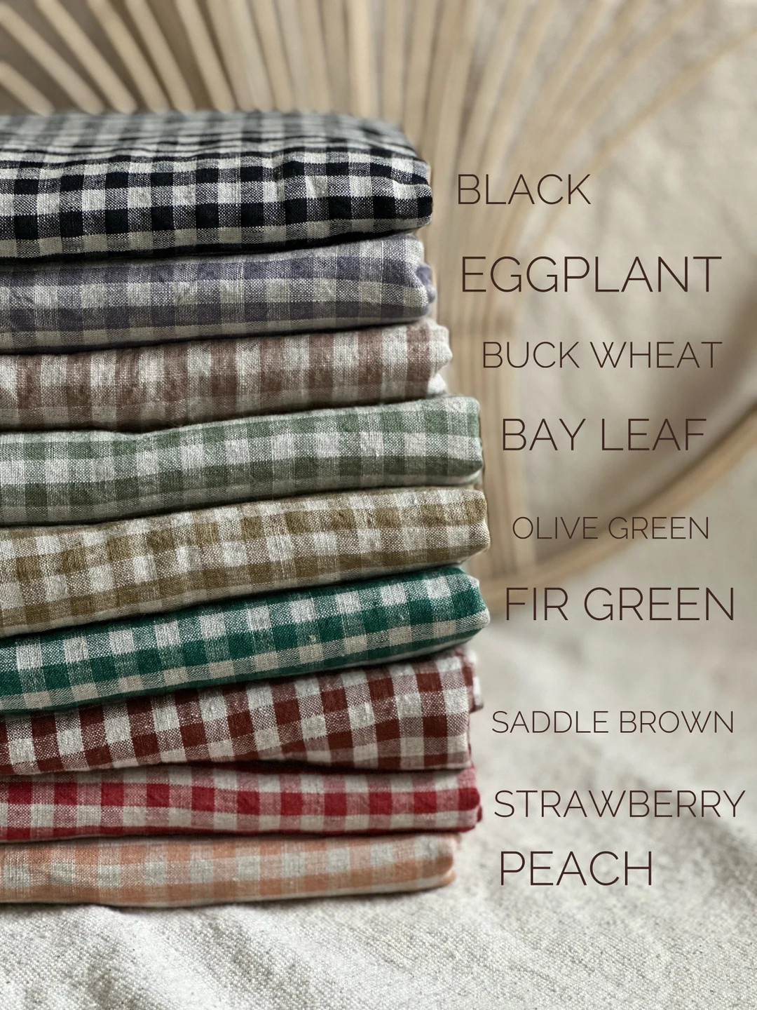 Cottage Core Linen for Sewing Clothing Premium Linen Dress Fabric for Bedding Sew Home Projects D... | Etsy (US)