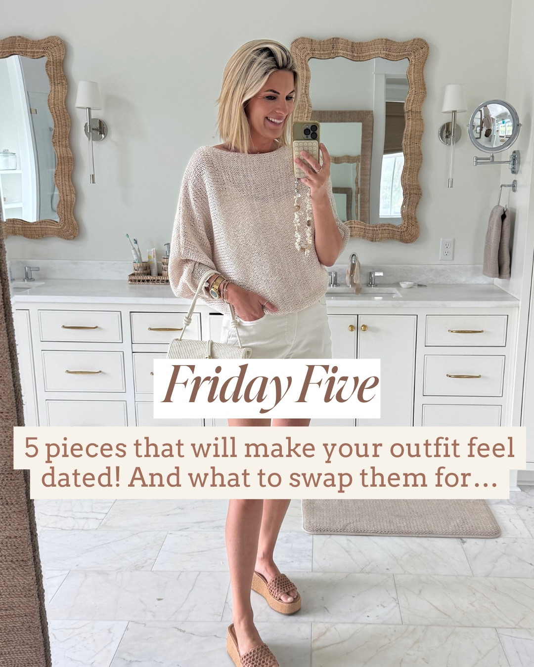If your outfit feels dated, here are some items I’d swap into your wardrobe rotation!

#LTKmomlife #LTKOver40 #LTKTall