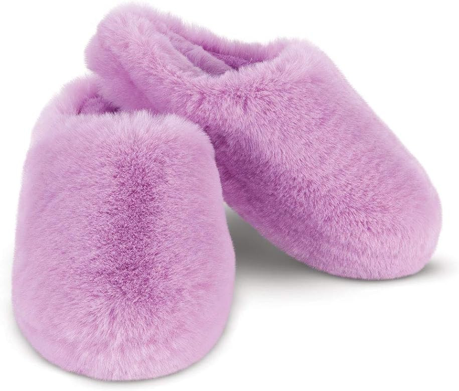 PajamaGram Women's Slippers - Womens Fluffy Slippers | Amazon (US)