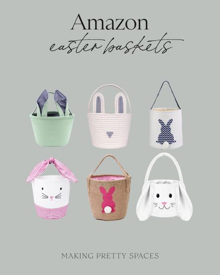 Shop these cute Amazon Easter baskets $8-$22!
Easter, amazon, amazon basket, Easter basket, bunny, kids, egg hunt

#LTKkids #LTKfamily #LTKsalealert