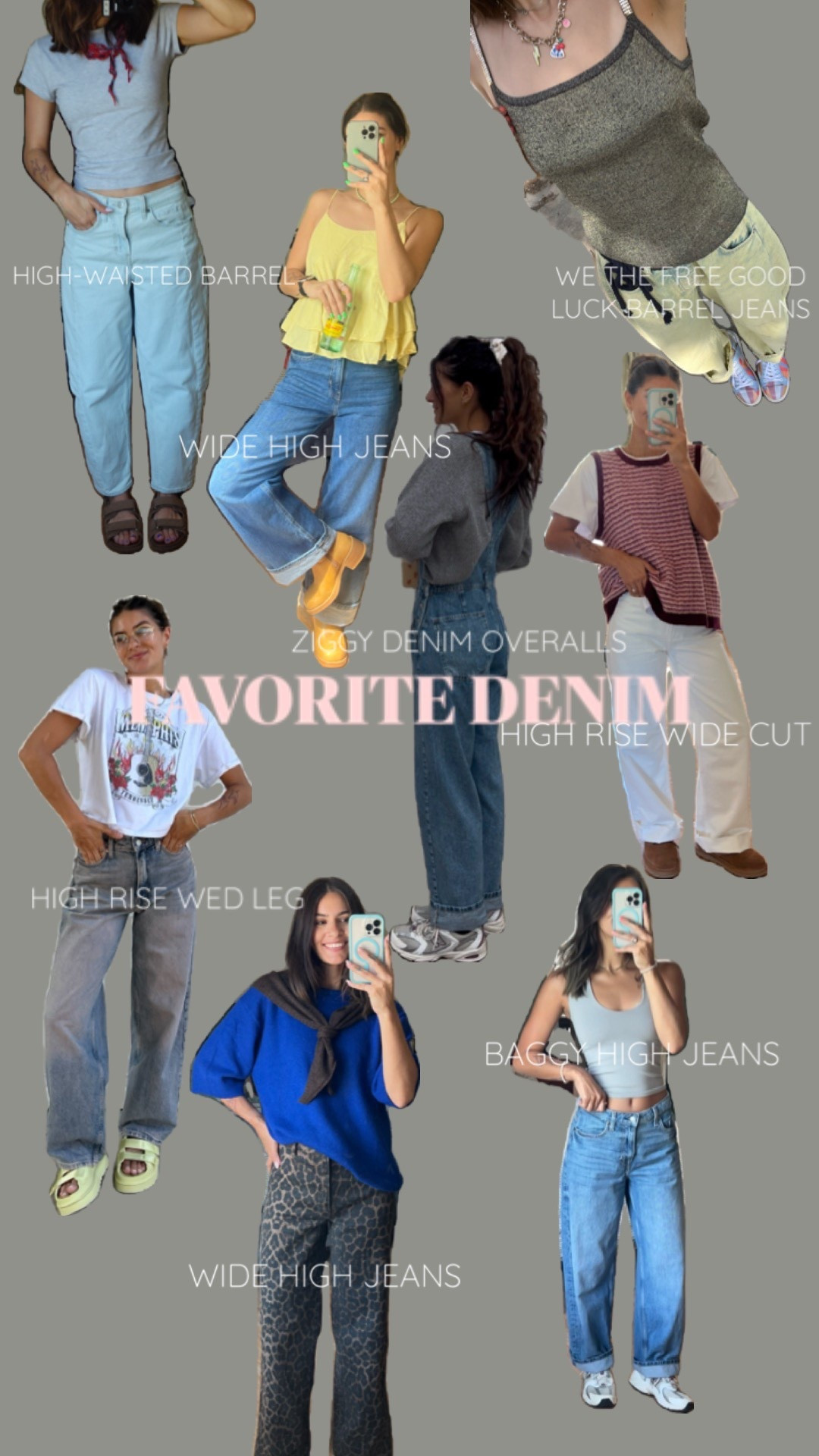 denim from my favorite outfits post

#LTKSaleAlert #LTKFindsUnder50